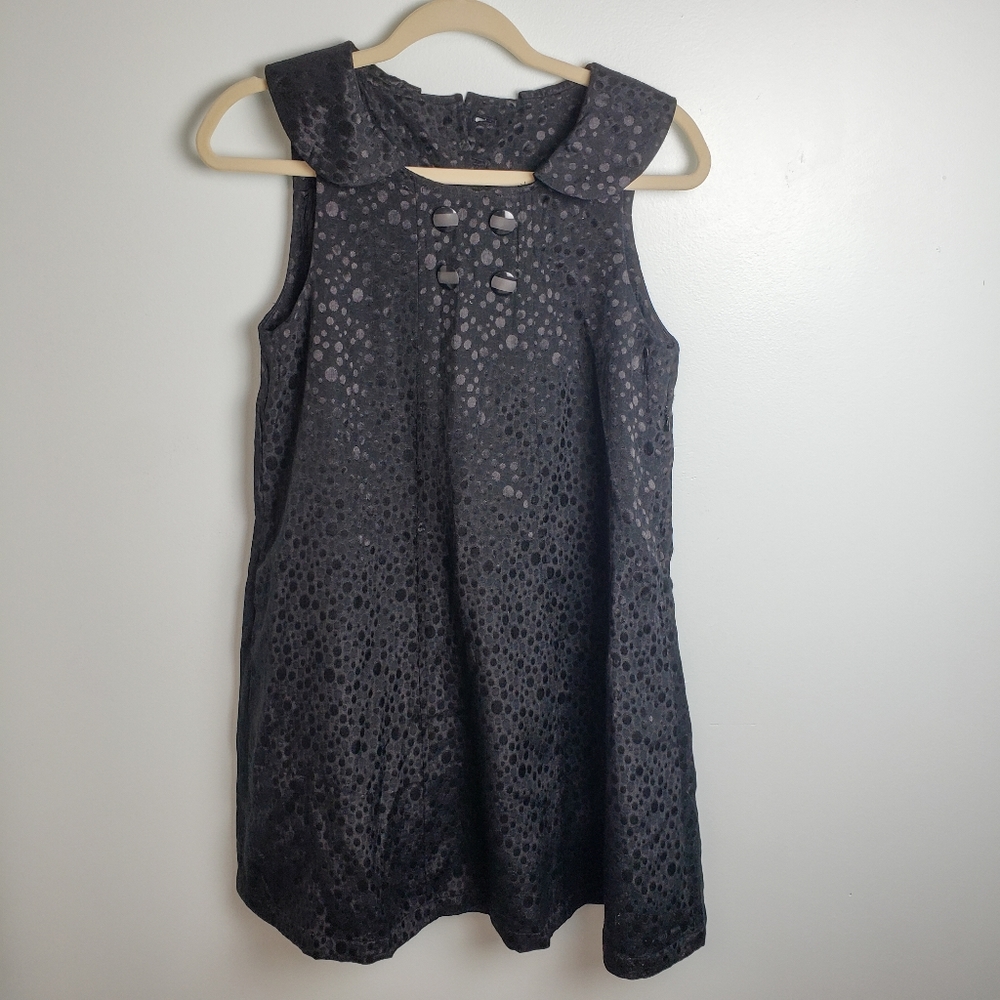 Anthropologie Tulle black dress with tags sz M